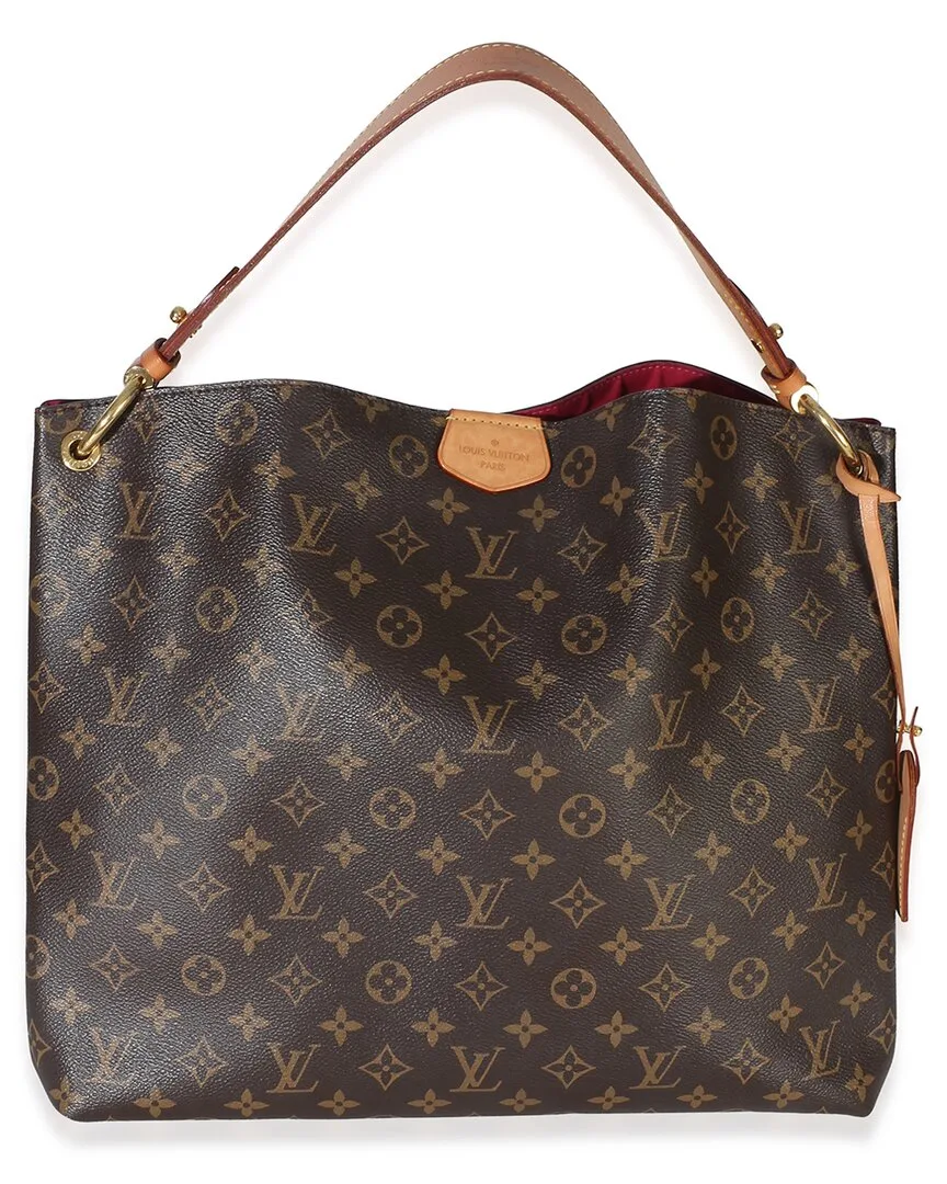 Brown Monogram Canvas Graceful mm (authentic Pre-Loved) by Louis Vuitton