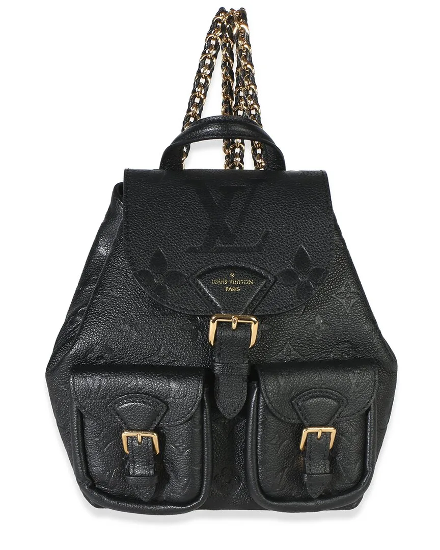 Black Giant Monogram Empreinte Backup (authentic Pre-Loved) by Louis Vuitton