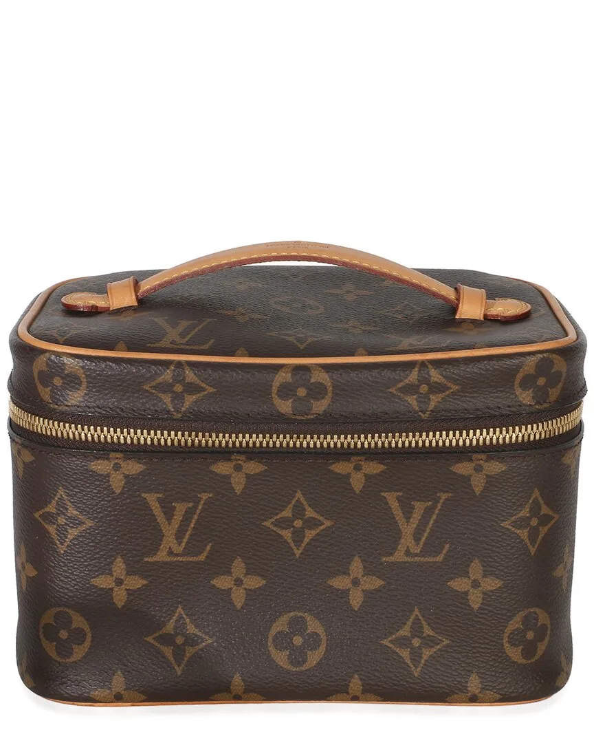 Brown Monogram Canvas Nice Mini Vanity (authentic Pre-Loved) by Louis Vuitton