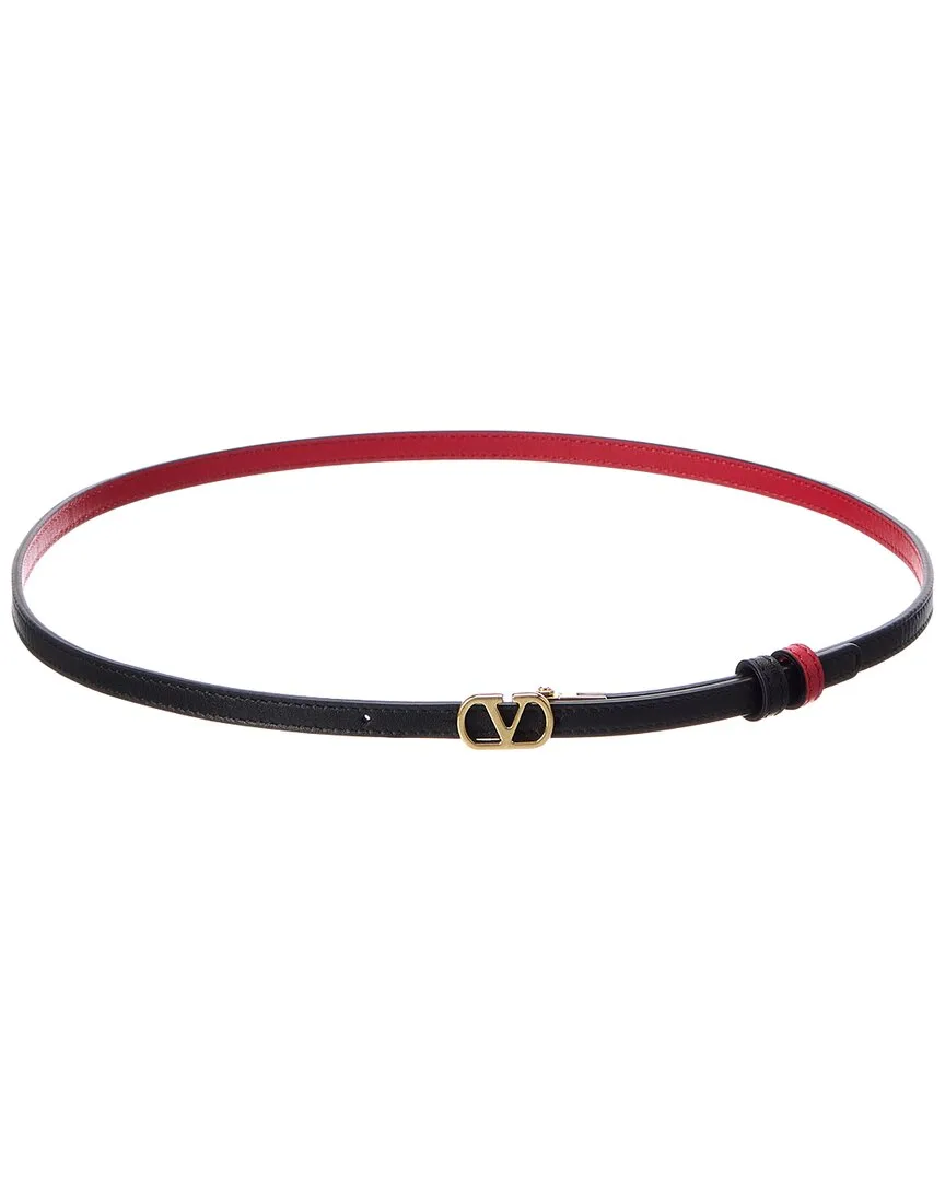 Vlogo Signature Reversible Leather Belt