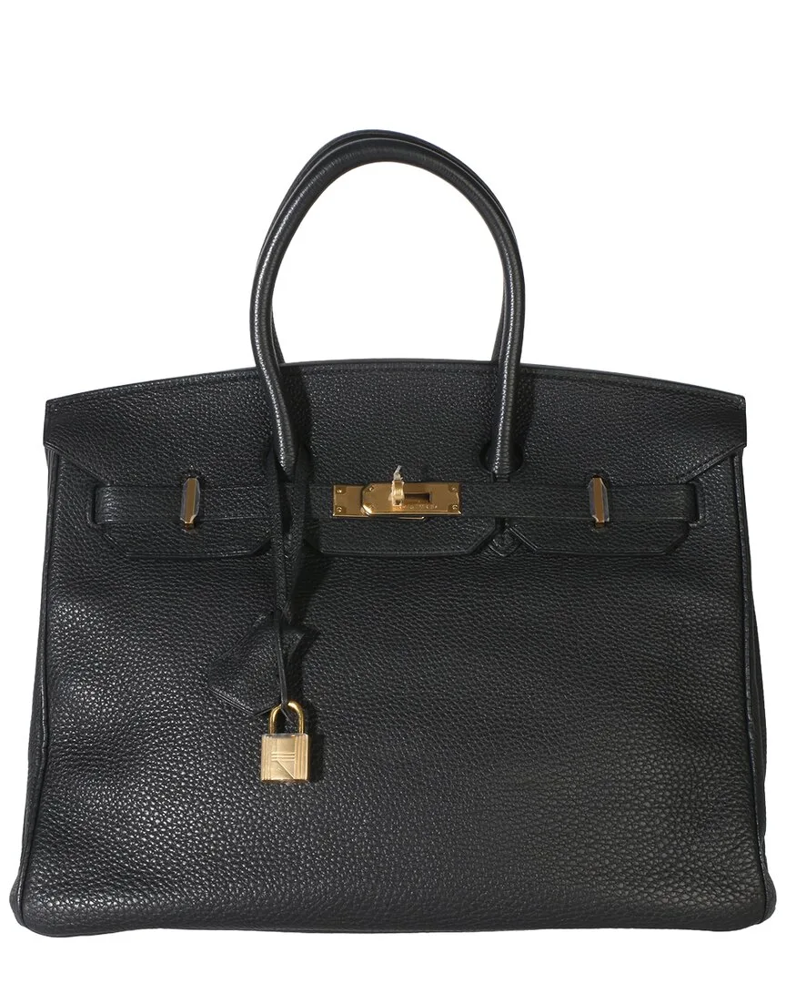 Black Togo Birkin 35 Ghw (authentic Pre-Loved) by Herms