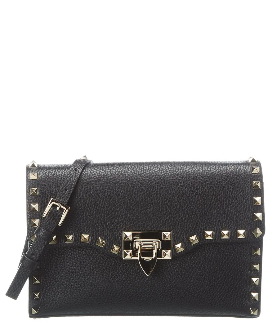 Rockstud Small Grainy Leather Crossbody by Valentino