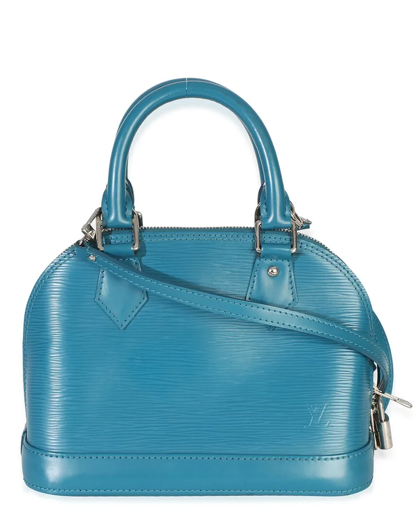 Blue Epi Leather Alma Bb (authentic Pre-Loved) by Louis Vuitton