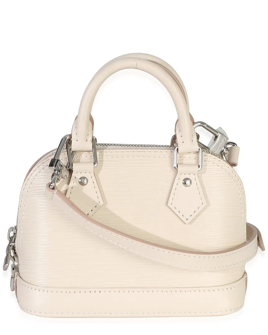 Beige Epi Leather Nano Alma (authentic Pre-Loved) by Louis Vuitton