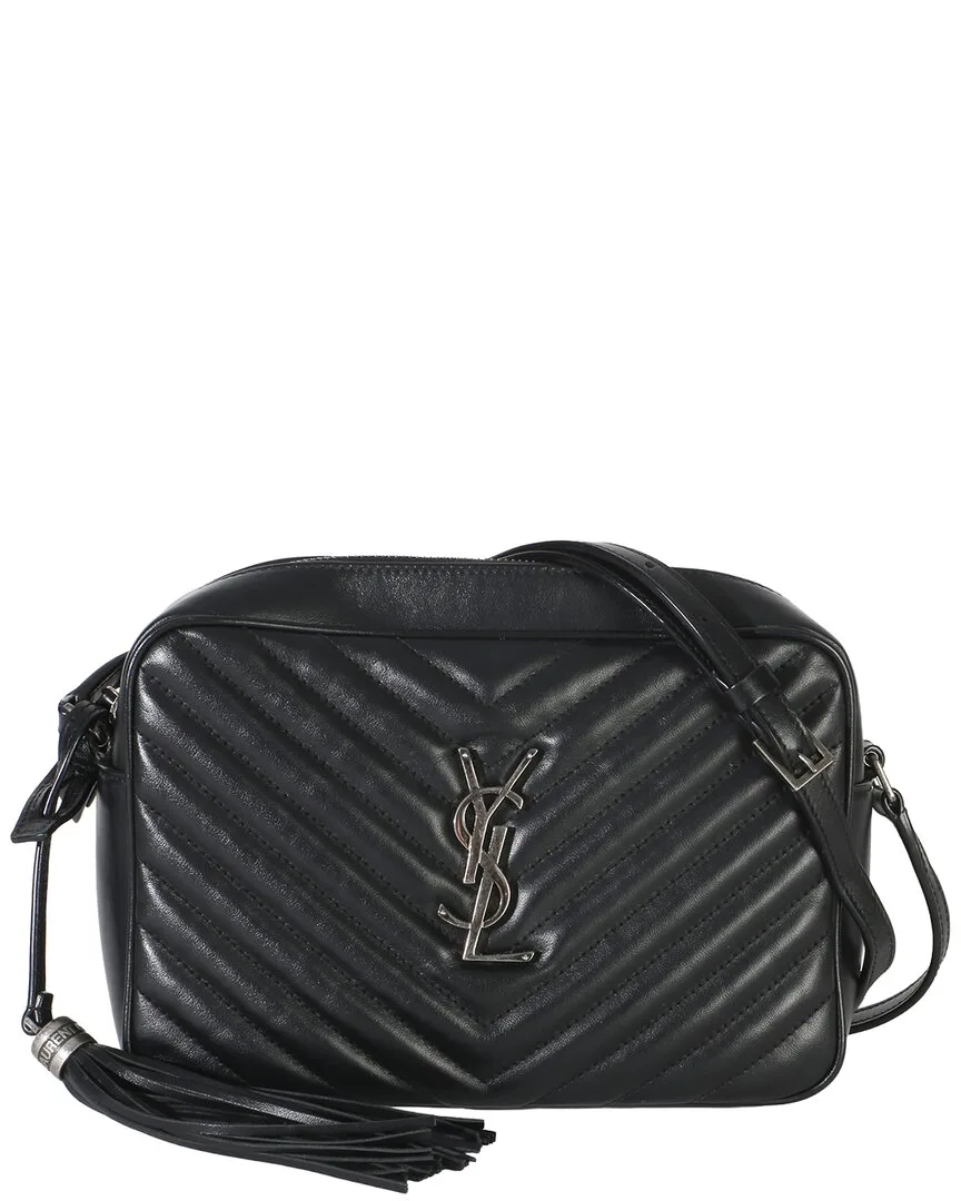 Black Matelasse Calfskin Lou Camera (authentic Pre-Loved)
