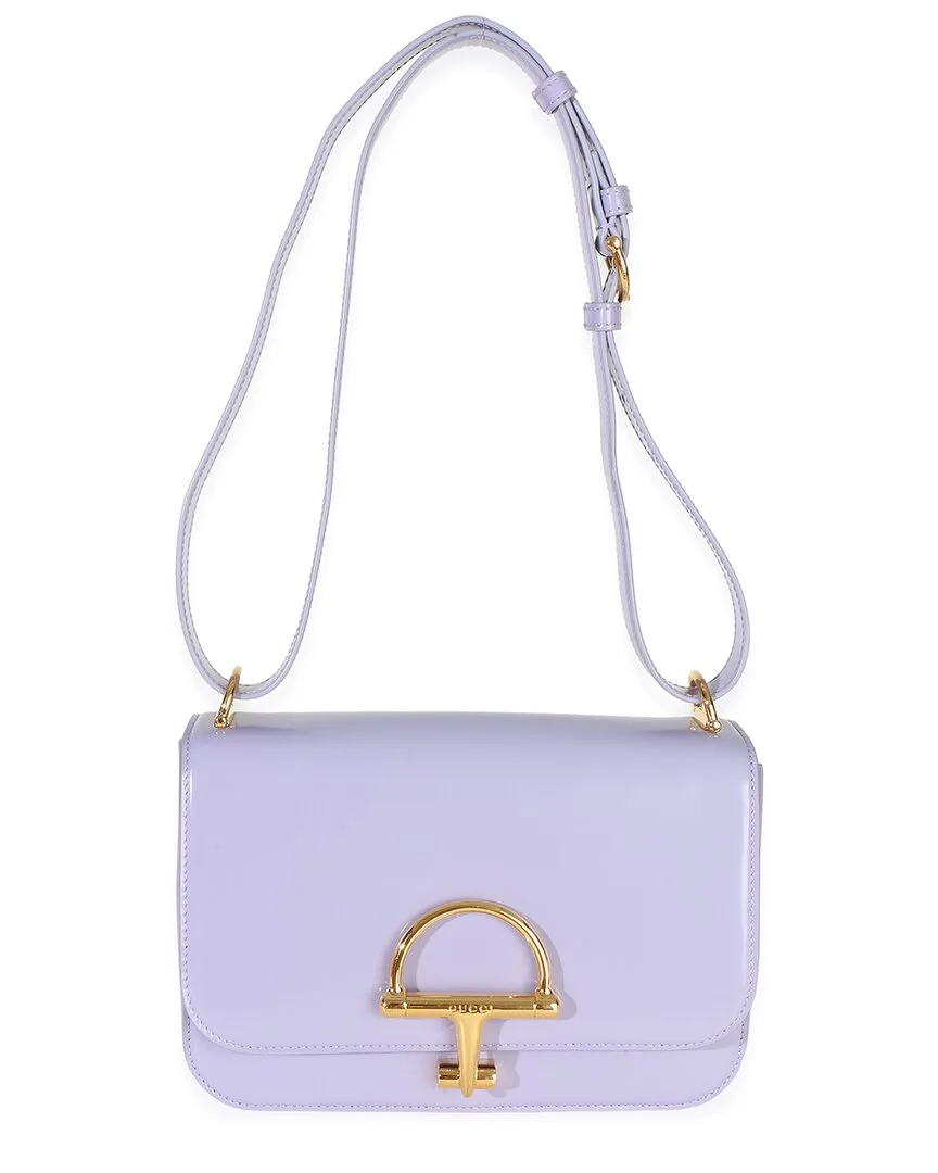 Purple Lux Nappa Leather Small Siena Shoulder Bag (authentic Pre-Loved) by Gucci
