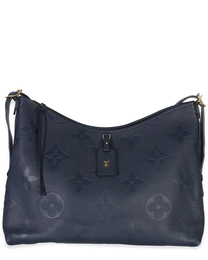Blue Giant Monogram Empreinte Carryall mm (authentic Pre-Loved) by Louis Vuitton