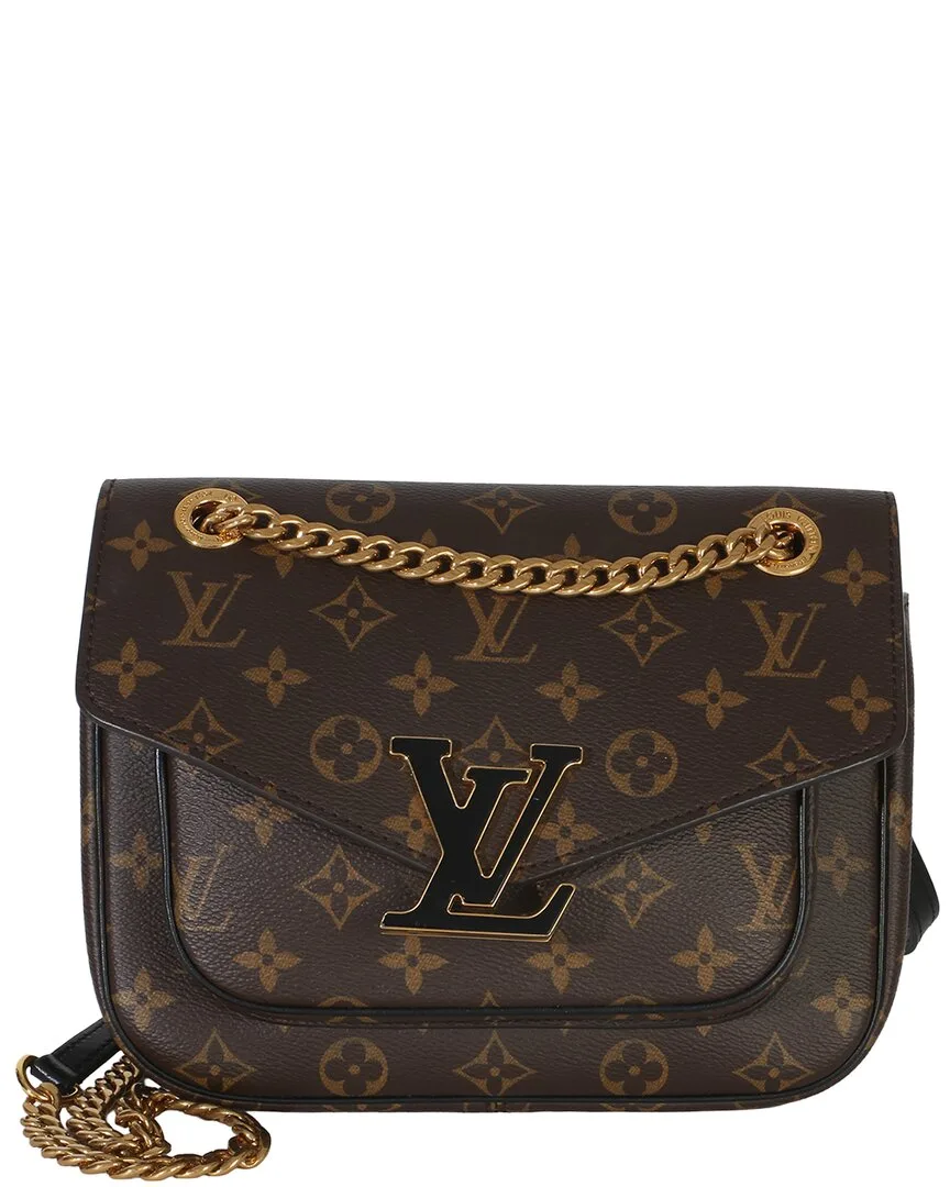 Brown Monogram Canvas Passy (authentic Pre-Loved) by Louis Vuitton
