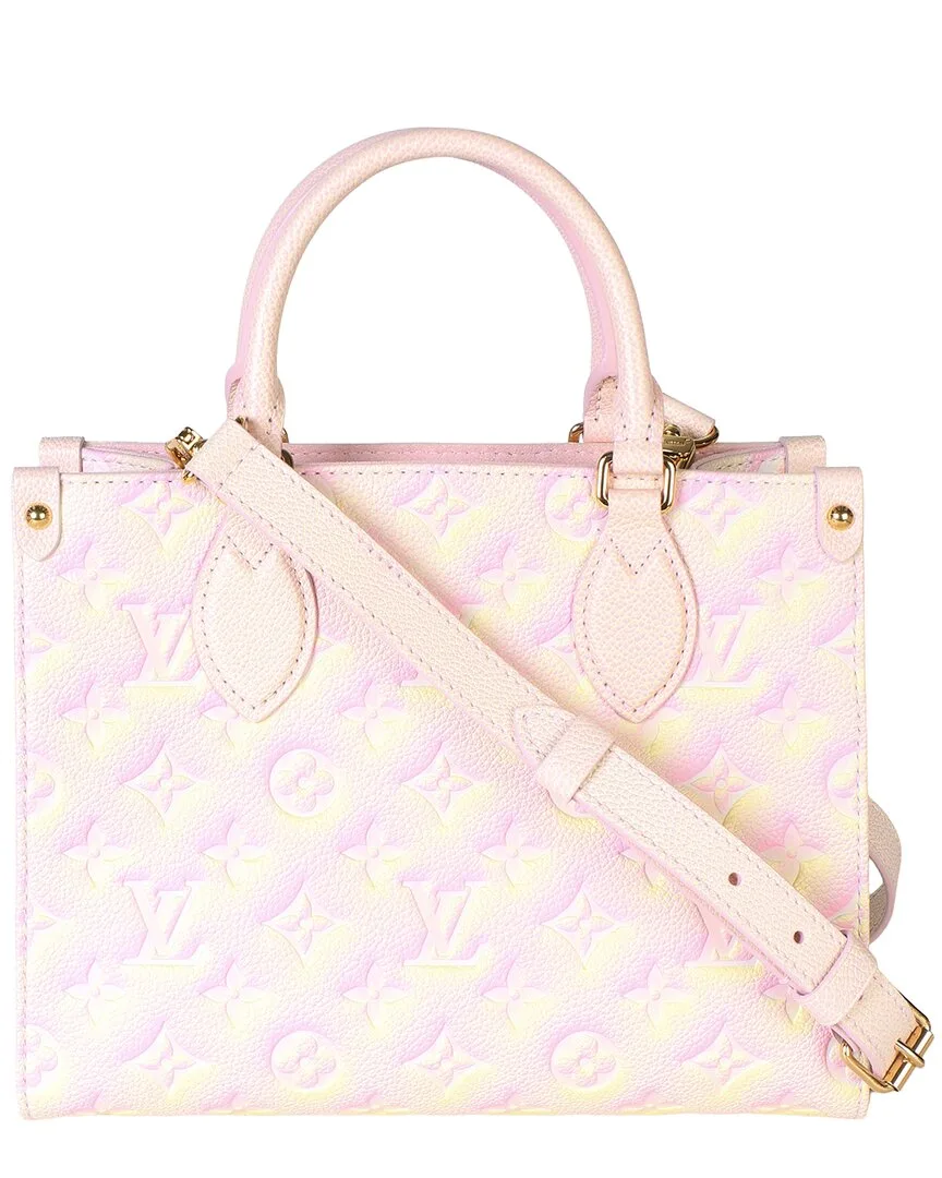 Pink Monogram Empreinte Summer Stardust Onthego Pm (authentic Pre-Loved)