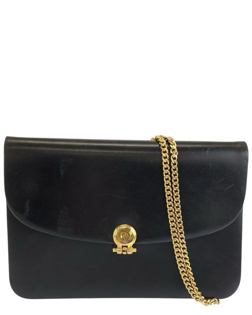 Black Others Chain Shoulder Bag (authentic Pre-Loved) by Dior