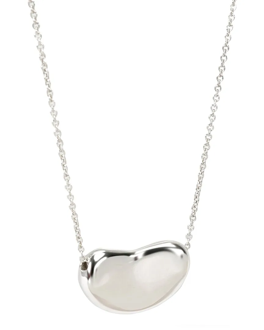Elsa Peretti Bean Silver Pendant (authentic Pre-Loved) by Tiffany & Co.