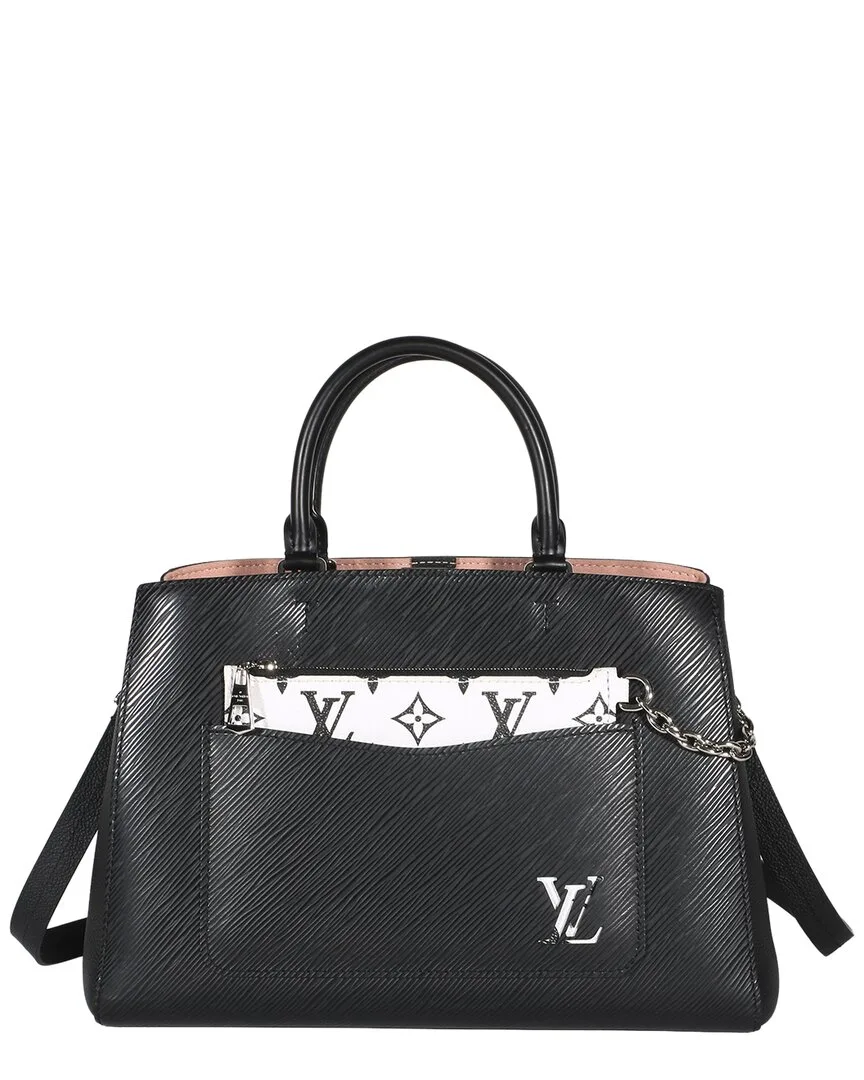 Black Epi Leather Marelle mm (authentic Pre-Loved) by Louis Vuitton