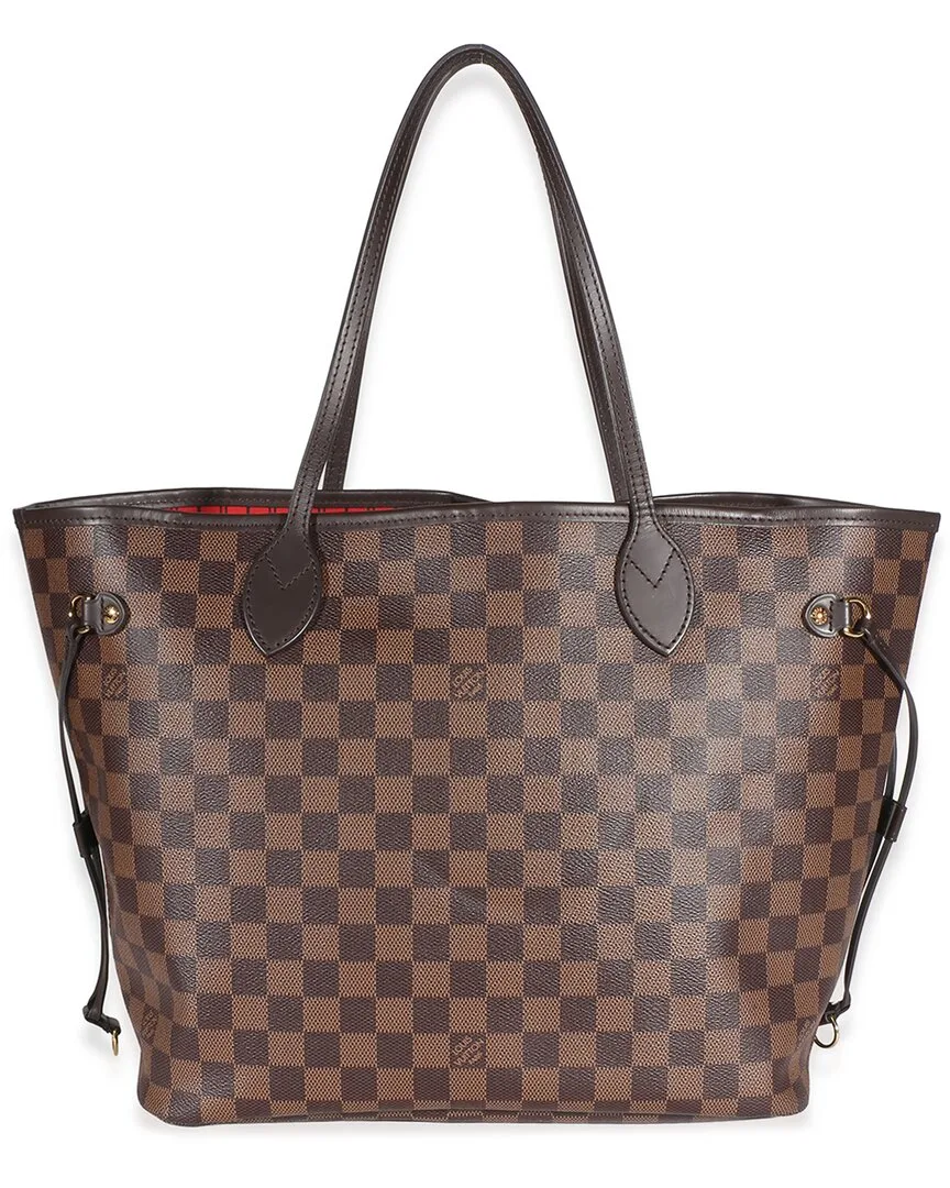 Brown Damier Ebene Canvas Neverfull mm (authentic Pre-Loved)