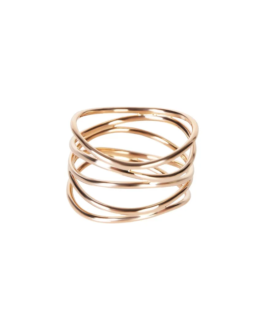 Elsa Peretti Wave Rose Gold Ring (authentic Pre-Loved) by Tiffany & Co.