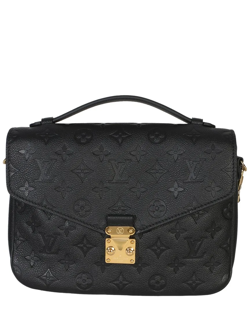 Black Monogram Empreinte Pochette Metis (authentic Pre-Loved) by Louis Vuitton