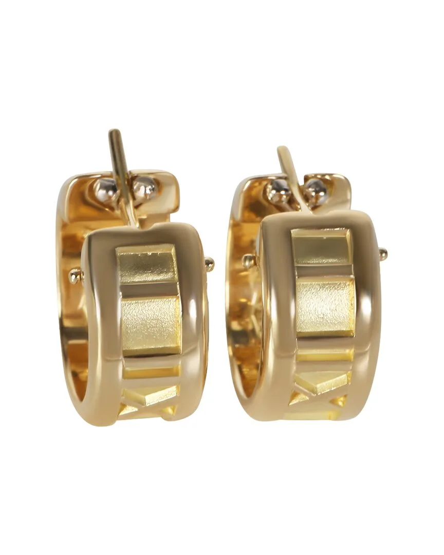1995 Small Atlas Hoop Earrings (authentic Pre-Loved) by Tiffany & Co.
