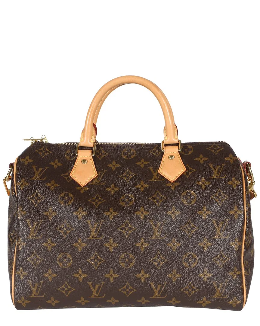 Brown Monogram Canvas Speedy Bandouliere 30 (authentic Pre-Loved) by Louis Vuitton