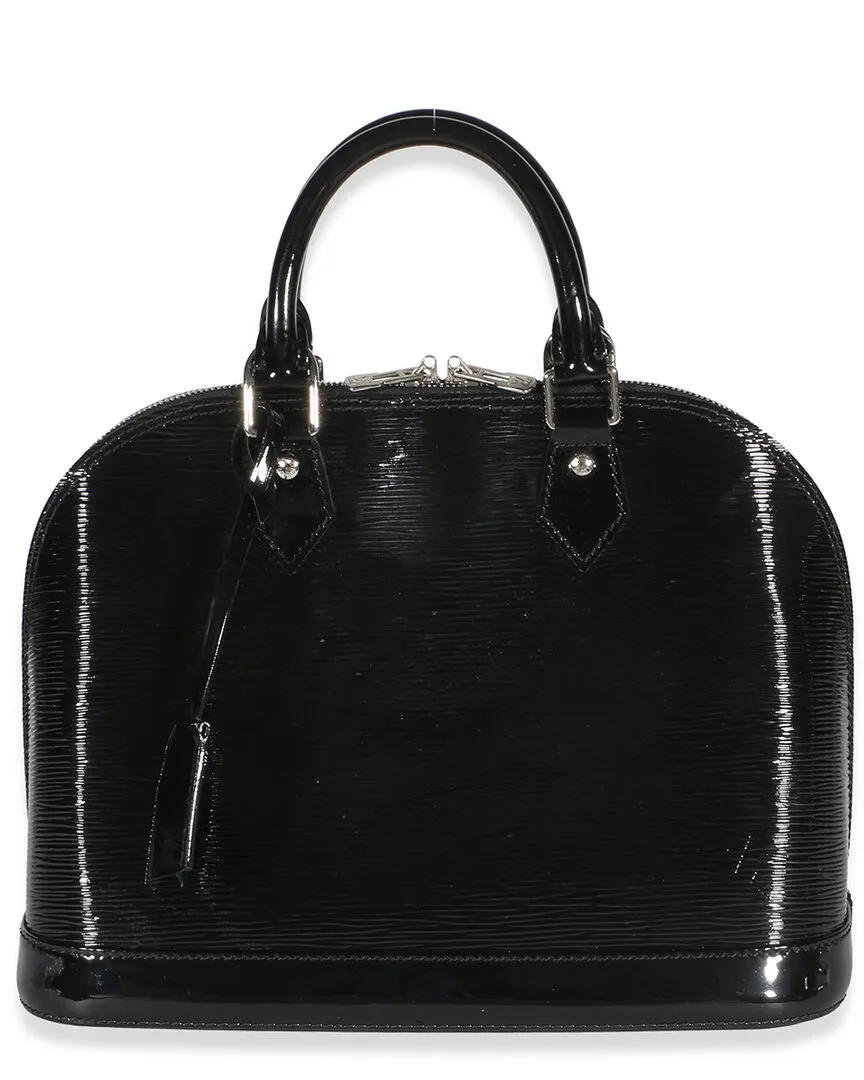 Black Epi Leather Alma Pm (authentic Pre-Loved) by Louis Vuitton