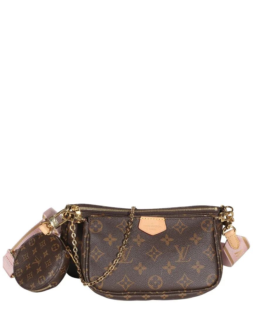 Brown Monogram Canvas Multi Pochette (authentic Pre-Loved) by Louis Vuitton