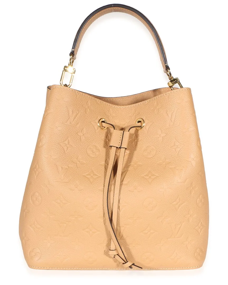 Tan Monogram Empreinte Neonoe mm (authentic Pre-Loved) by Louis Vuitton
