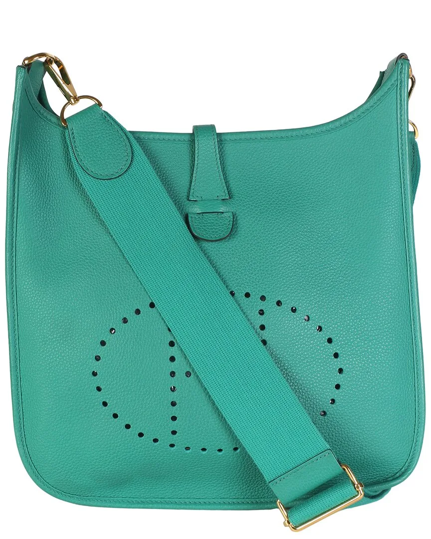 Green Clemence Evelyne Iii 29 Ghw (authentic Pre-Loved) by Herms