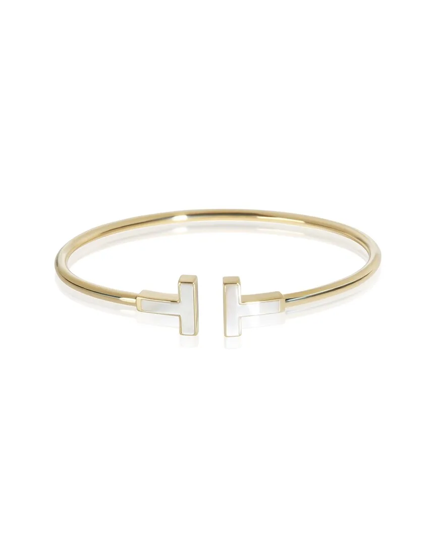 Tiffany T Wire Mother of Pearl Bracelet (authentic Pre-Loved) by Tiffany & Co.
