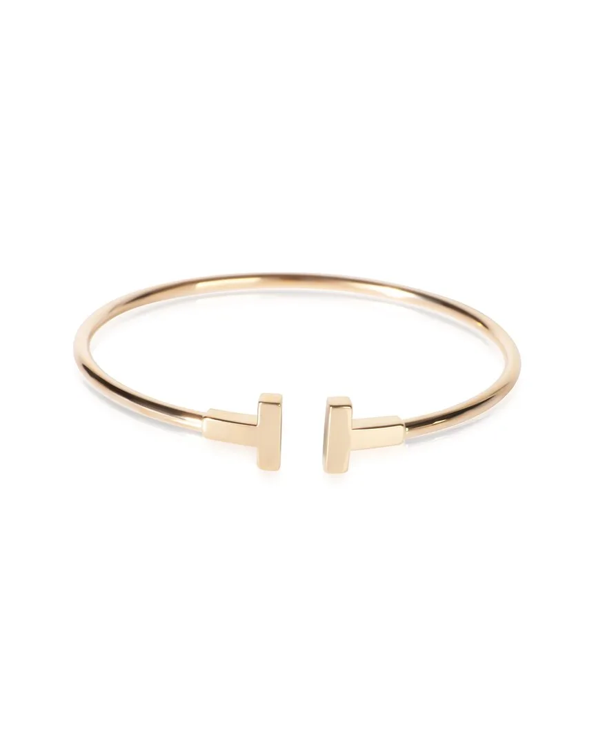 Tiffany T Wire Rose Gold Bracelet (authentic Pre-Loved) by Tiffany & Co.