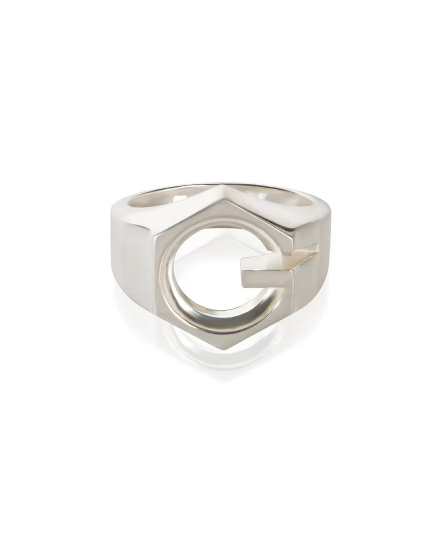 G Cube Silver Ring (authentic Pre-Loved) by Gucci