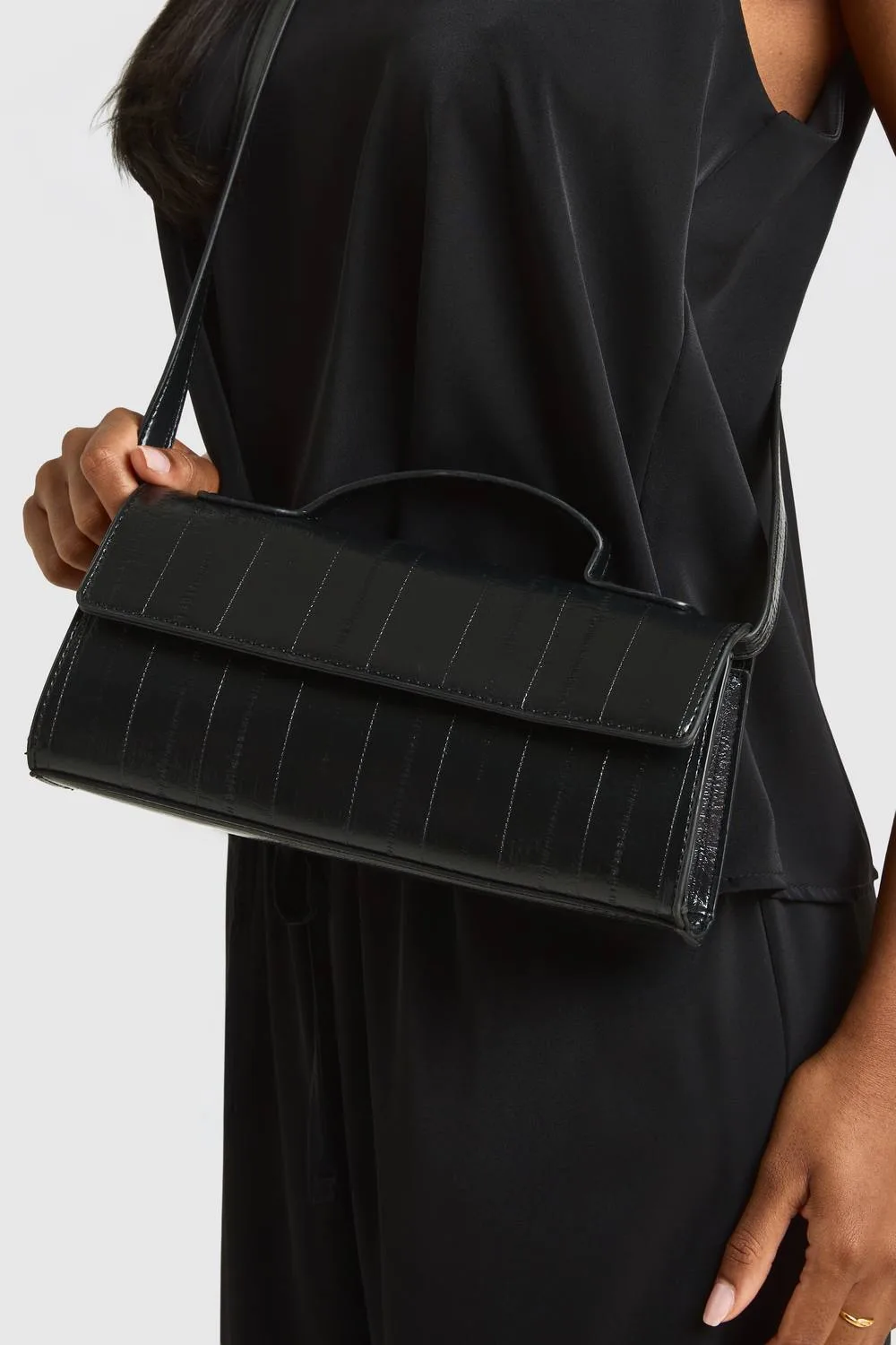 Rectangular Grab Bag by boohoo