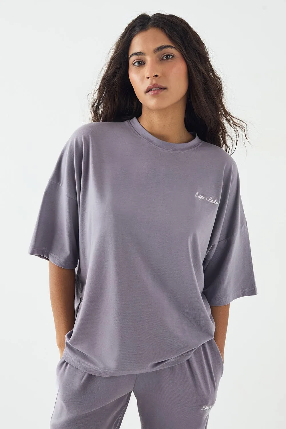 DSGN Studio Lounge Short Sleeve Oversized Supersoft T-Shirt by Dsgn Studio