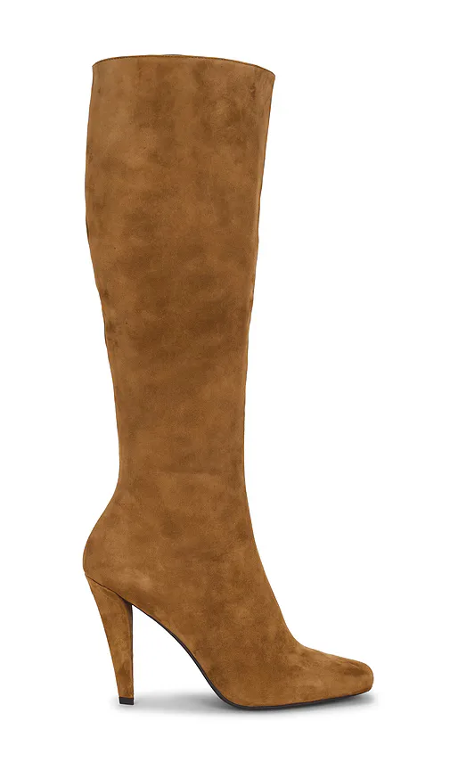Susanna Boot in Khaki Suede