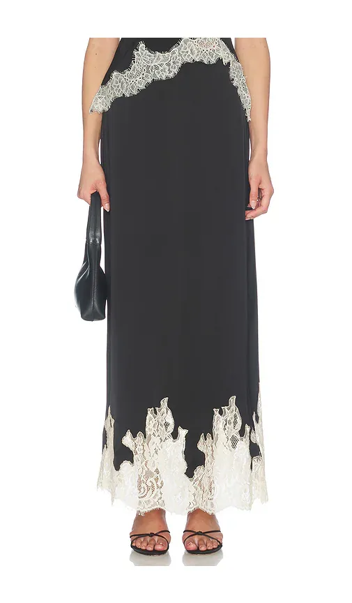 MORE to COME x Hannah Lizzy Shelbie Maxi Skirt by MORE TO COME