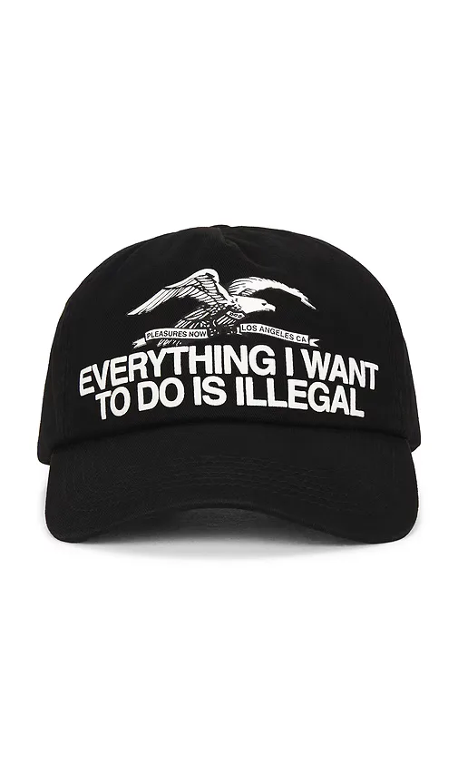Illegal Snapback Hat by Pleasures