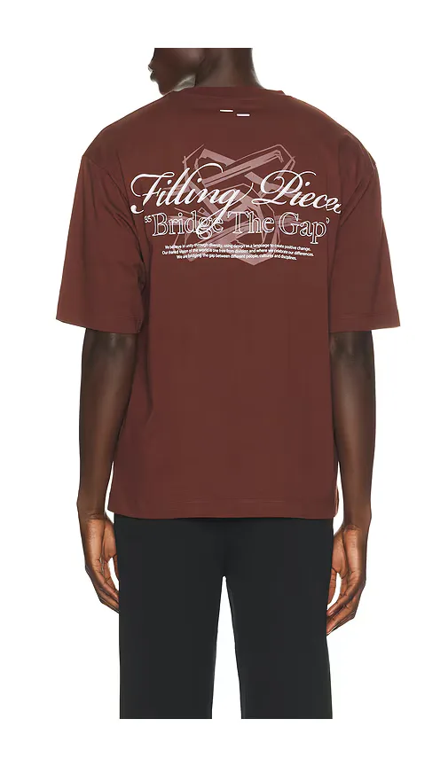 Boxy Bridge the Gap Tee Shirt by Filling Pieces