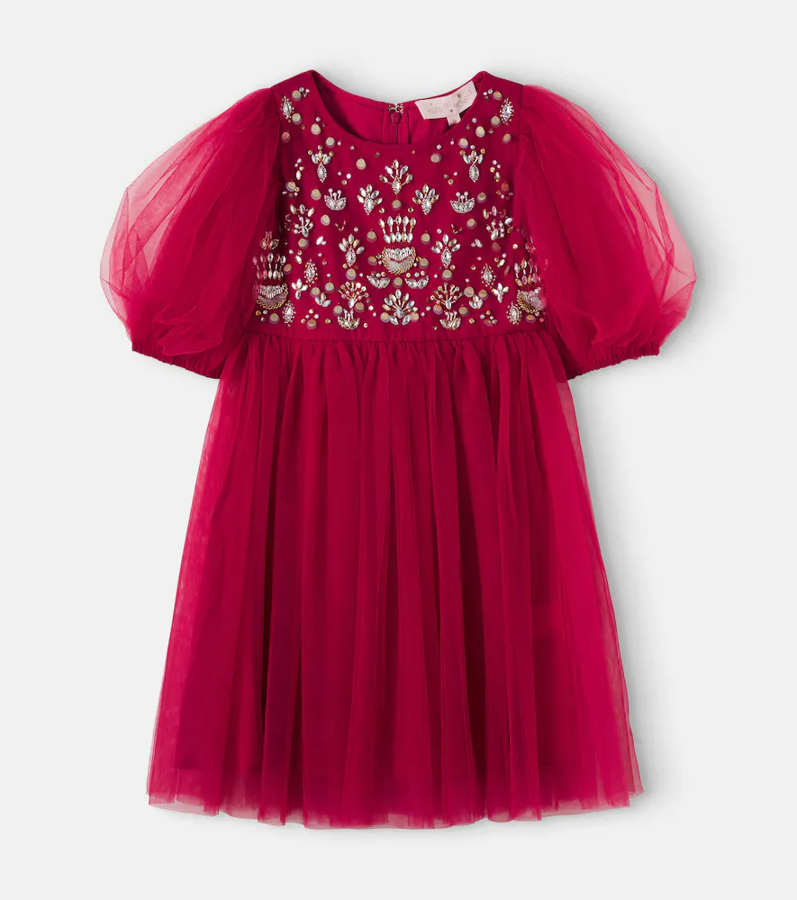Merry More Embellished Tulle Dress by Tutu Du Monde