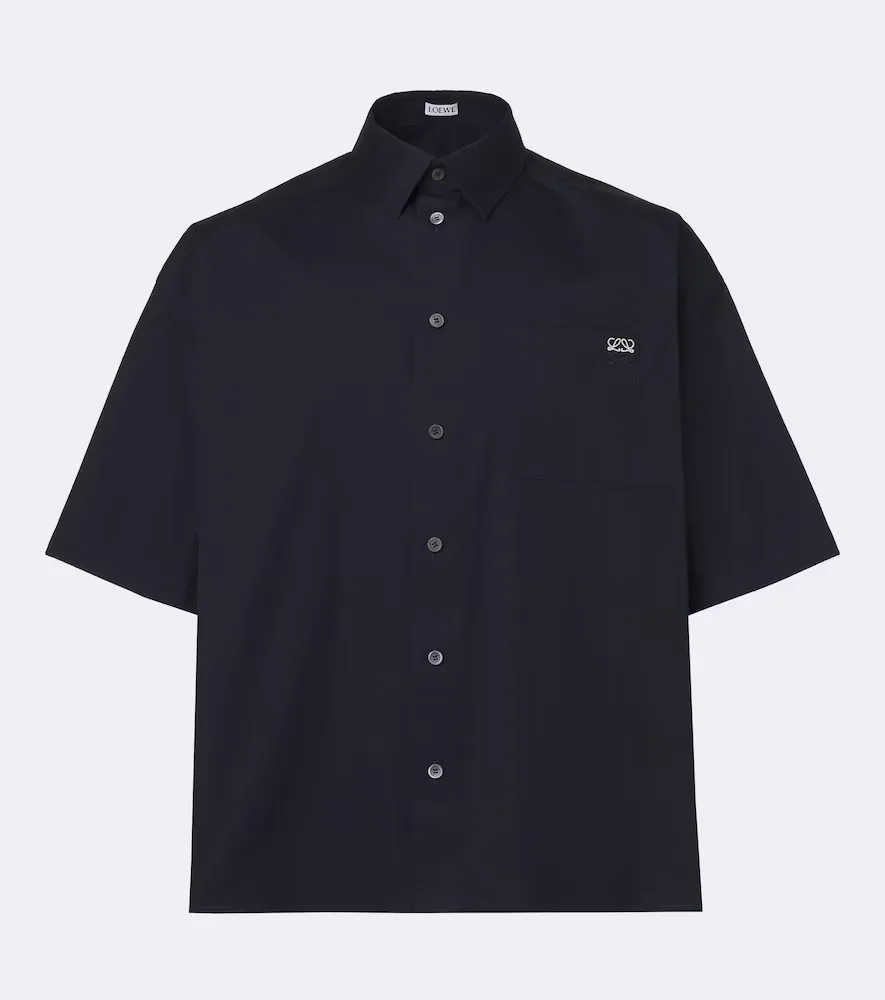 Anagram Cotton Twill Shirt by Loewe