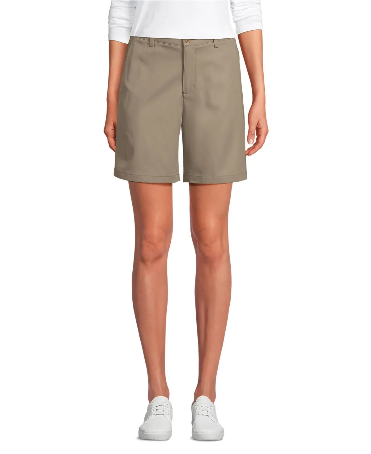 Active Performance 7" Chino Shorts by Lands' End