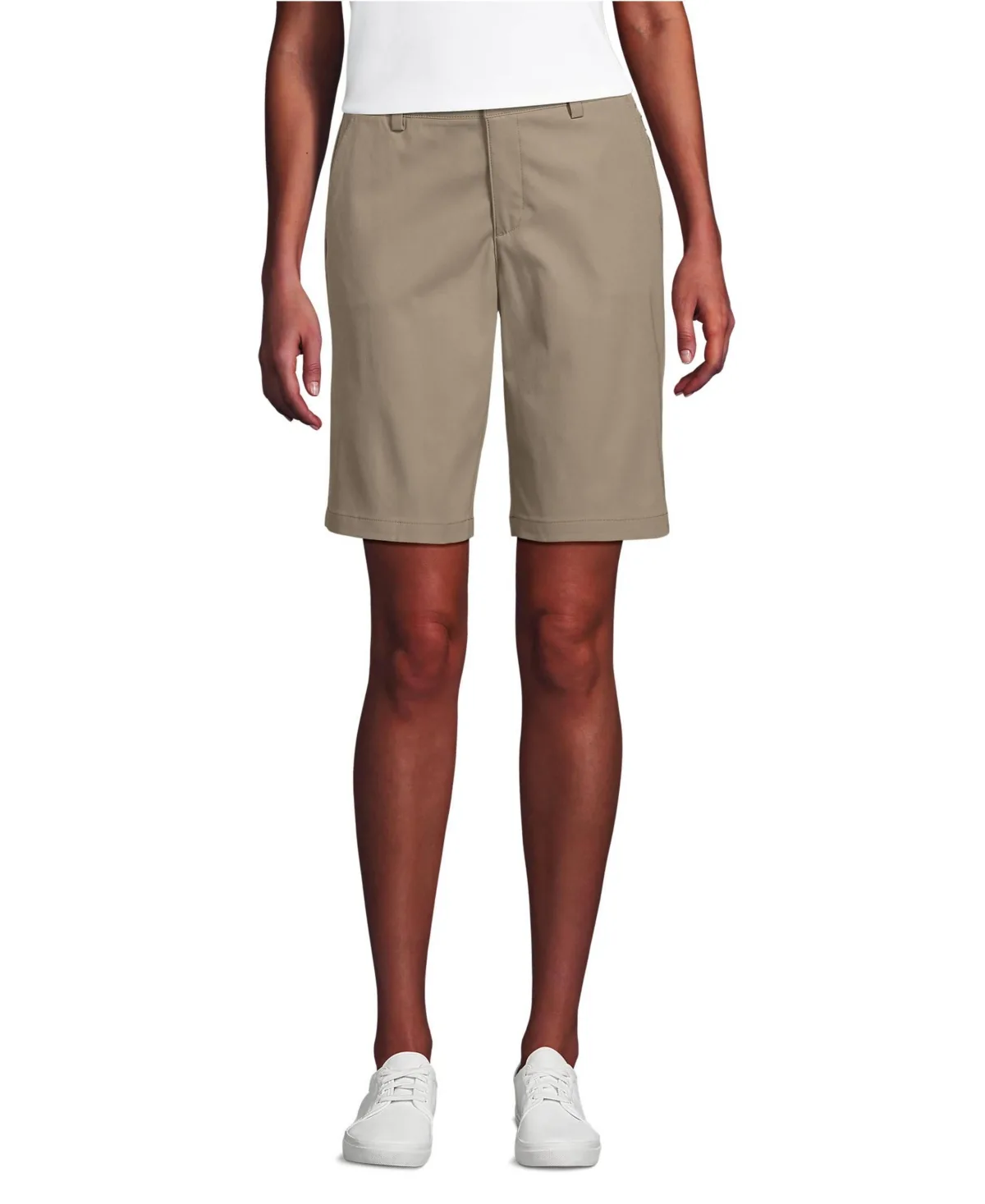 Active Performance 9" Chino Shorts by Lands' End