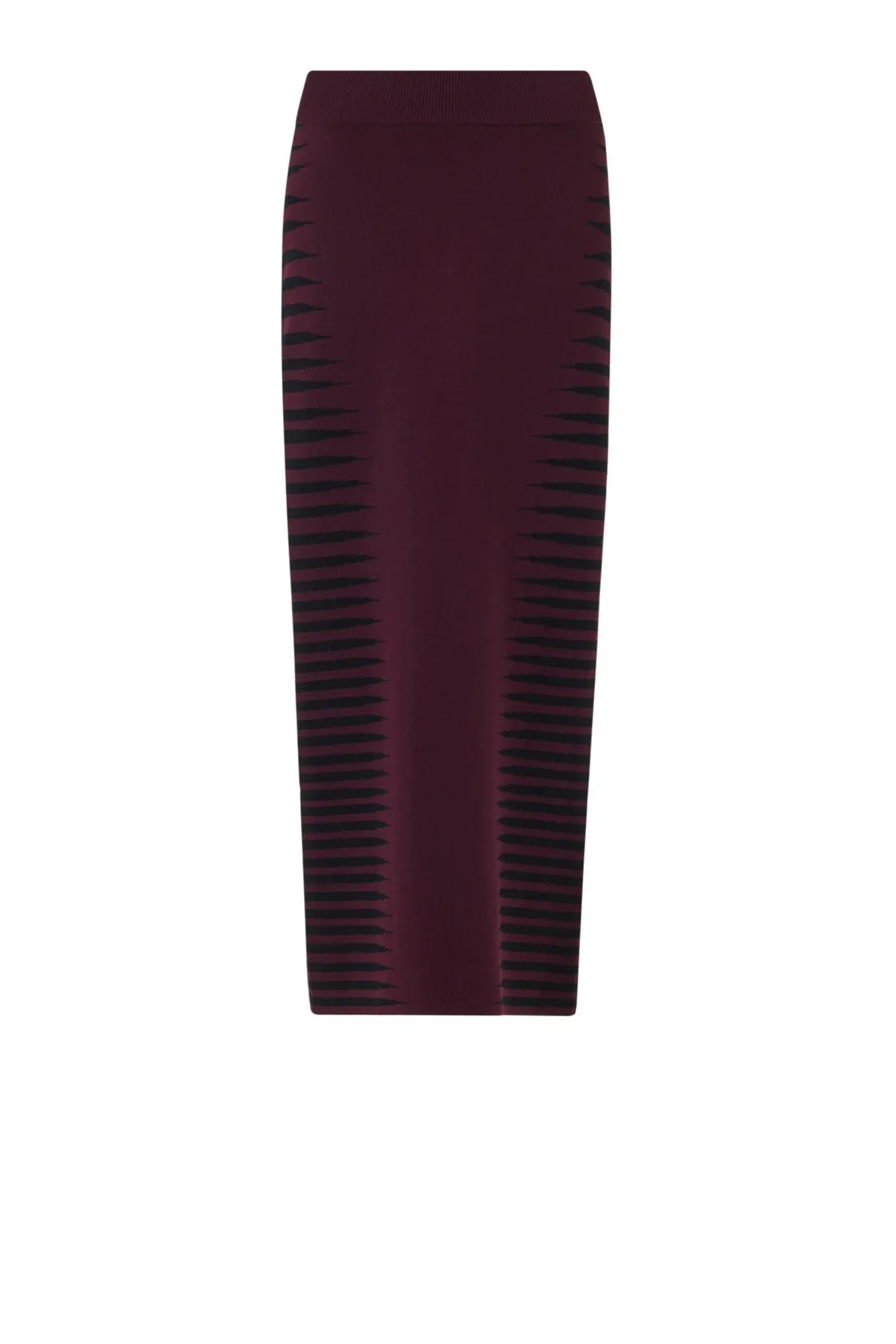 Jacquard Pencil Skirt - Shorter Length by Leem