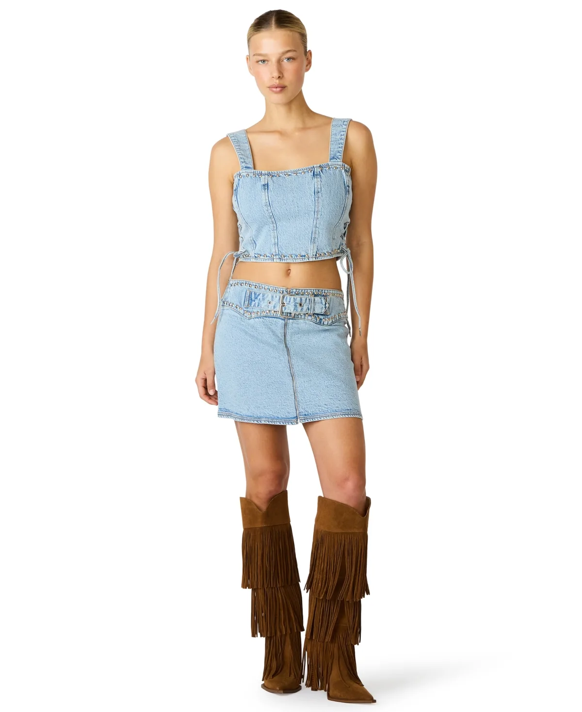 High Rise Mini Skirt by Steve Madden