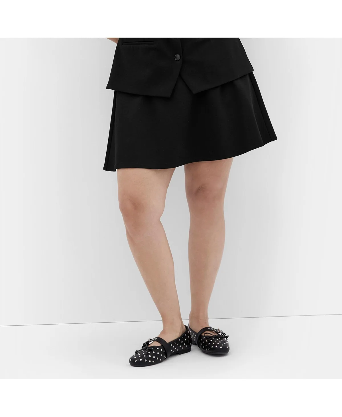 Peyton Ponte Skirt by City Chic