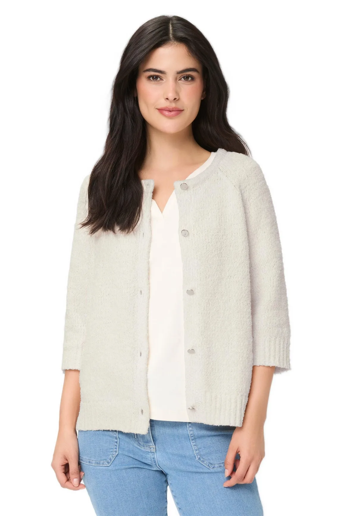 Round Neck Cardigan by Olsen