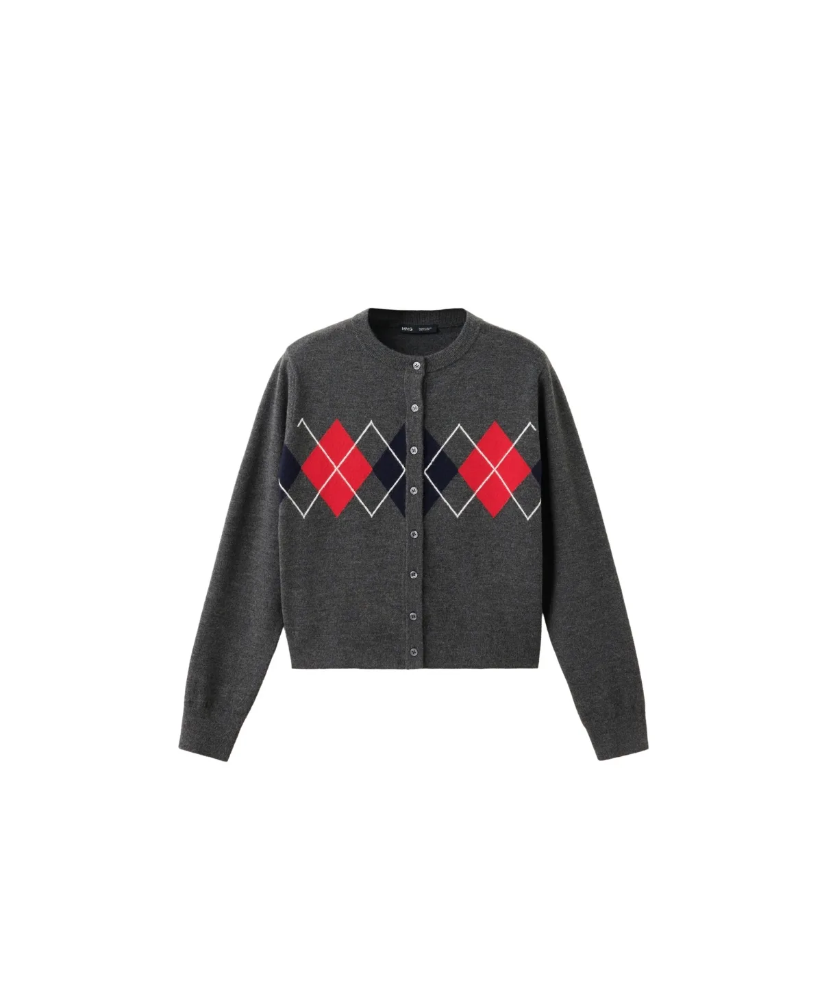 Rhombus Cardigan by Mango