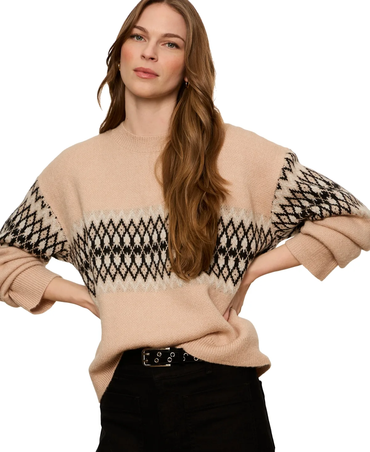 Crew Long-Sleeve Pullover by Sanctuary