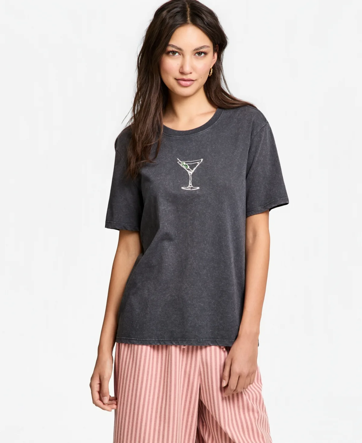 Martini Graphic T-Shirt by And Now This