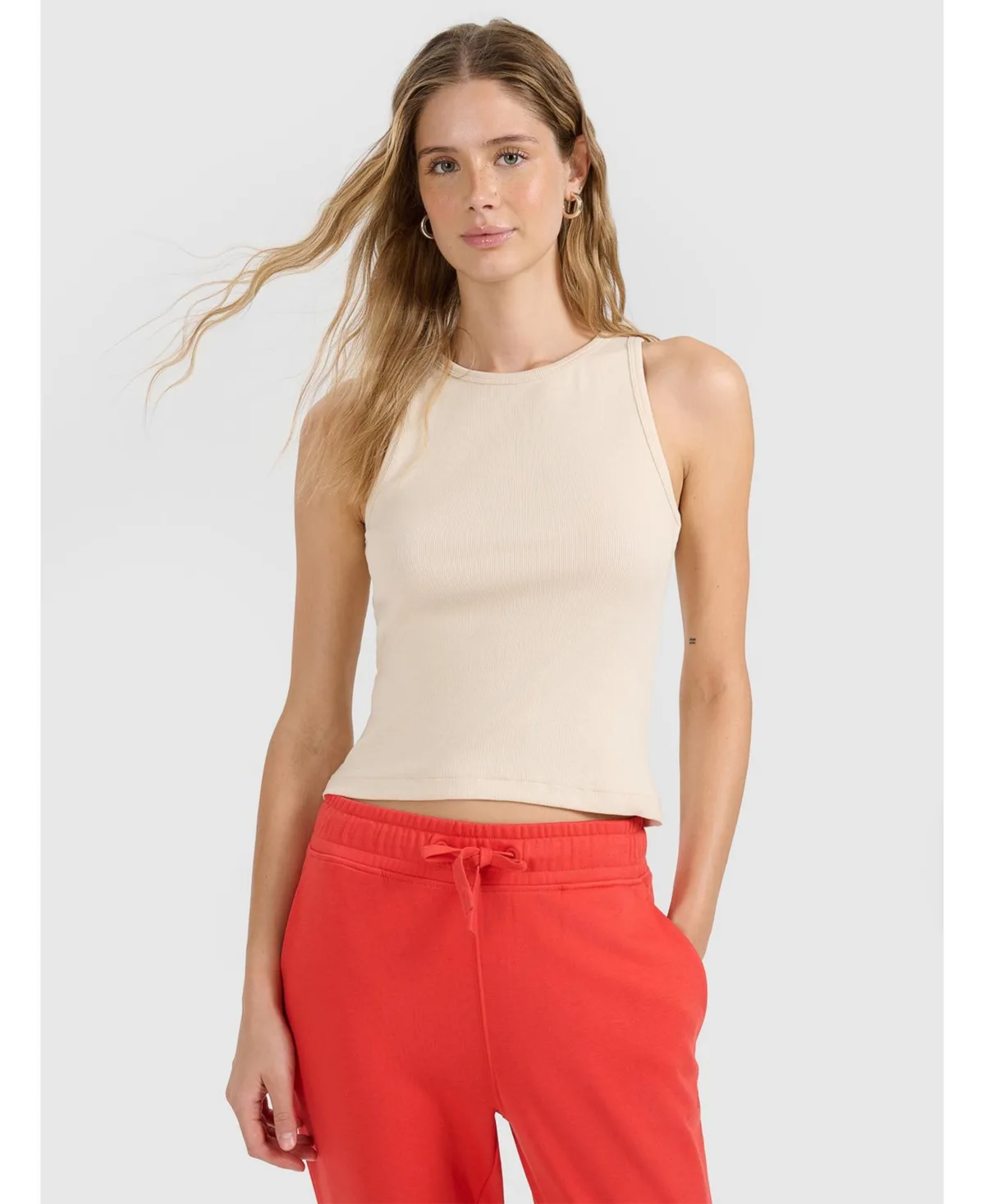 Slim Plain Top Sleeveless by 4f