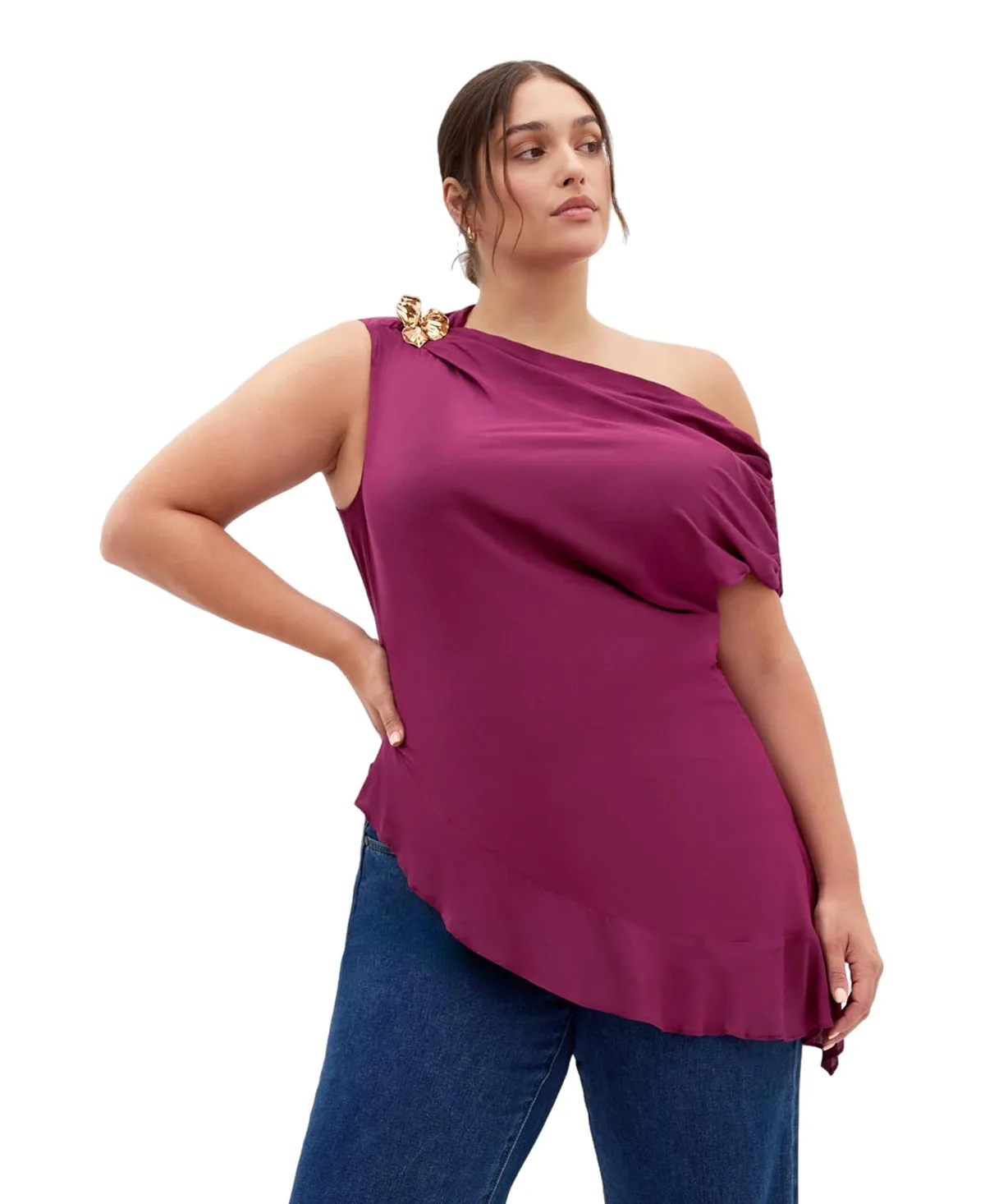Kylie Off Shoulder Top by City Chic