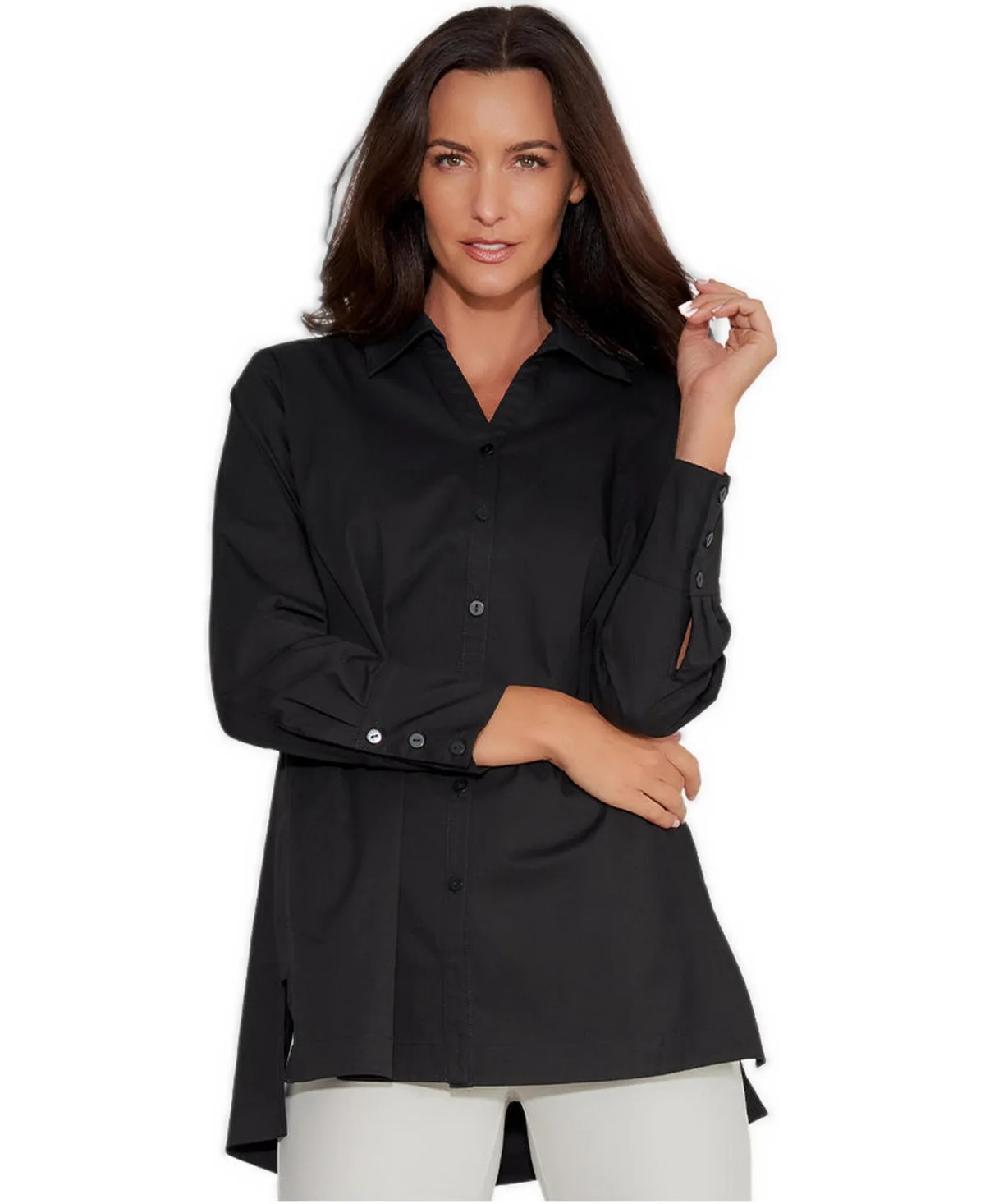 Wish List Shirt in Cotton Poplin by Stella Carakasi