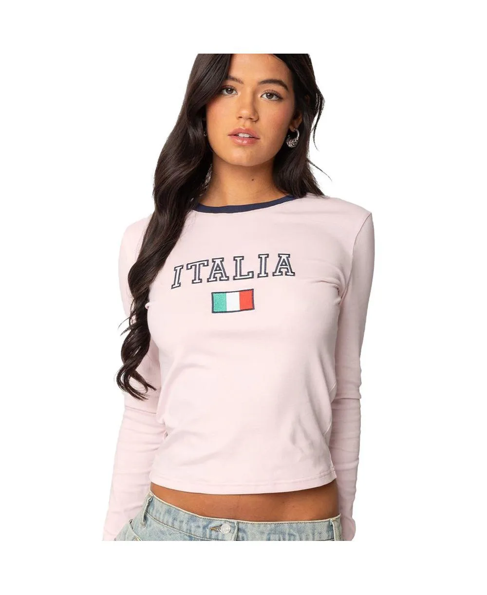 Italy Long Sleeve T Shirt
