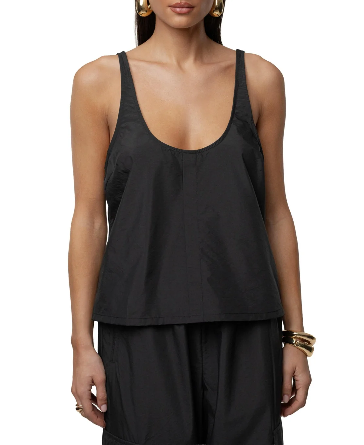 Active Scoop Neck Top by Jluxlabel